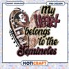 My Heart Belongs to the Seminoles PNG Design Download