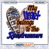 My Heart Belongs to the Roadrunners PNG Design Download