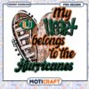 My Heart Belongs to the Hurricanes PNG Design Download