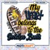 My Heart Belongs to the Golden Bulls PNG Design Download