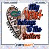 My Heart Belongs to the Gators PNG Instant Download Design