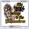 My Heart Belongs to the Commodores PNG Design Download