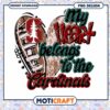 My Heart Belongs to the Cardinals PNG Design Download