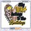 My Heart Belongs to the Bulldogs PNG Instant Download
