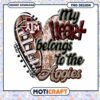 My Heart Belongs to the Aggies PNG Design Download