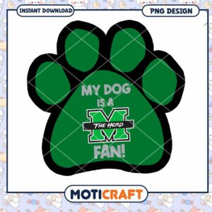 My Dog is a The Herd Fan PNG Design for Pet Lovers