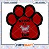 My Dog is a Troy Trojans Fan Paw Print PNG Design