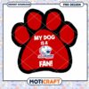 My Dog is a South Alabama Jaguars Fan PNG Design