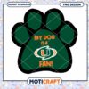 My Dog is a Miami Fan PNG Graphic Downloadable Design