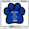My Dog is a Kentucky Fan Cute Paw Print PNG Design