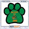 My Dog is a Florida A&M Fan Paw Print PNG Design