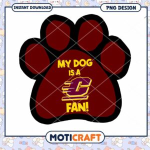 My Dog is a Fan Sports PNG Design for Pet Lovers