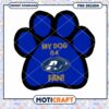 My Dog is a Fan PNG Paw Print Design Download
