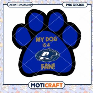 My Dog is a Fan PNG Paw Print Design Download