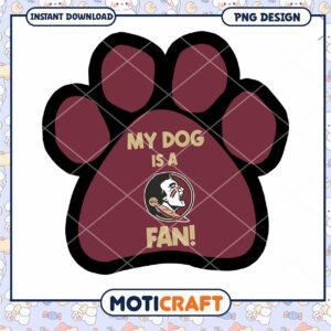 My Dog is a Fan PNG Design for Pet Lovers