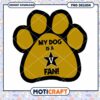 My Dog is a Fan Fun PNG Paw Print Design Download