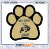 My Dog is a Fan Cute Dog Paw Print PNG Design