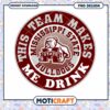 Mississippi State Bulldogs Team Spirit Drink PNG Design