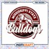 Mississippi State Bulldogs Logo PNG Instant Download Design