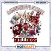 Mississippi State Bulldogs Football PNG Digital Design