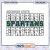 Michigan State Spartans PNG Graphic Download Design