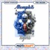 Memphis Tigers Football PNG Design Download Art Print