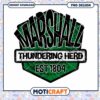 Marshall Thundering Herd PNG Design Instant Download PNG