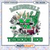 Marshall Thundering Herd Football PNG Design Download