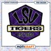 LSU Tigers Vintage Style PNG Instant Download Design