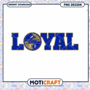 Loyal Zips Football Team PNG Design Instant Download