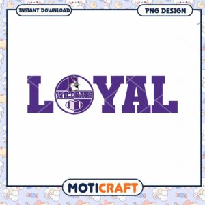 Loyal Wildcats PNG Design for Instant Download Use