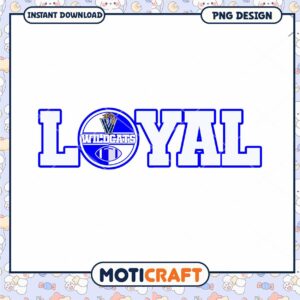 Loyal Wildcats Football Team PNG Design Instant Download