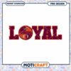 Loyal Virginia Tech Hokies Basketball PNG Design Download