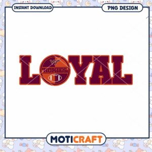 Loyal Virginia Tech Hokies Basketball PNG Design Download
