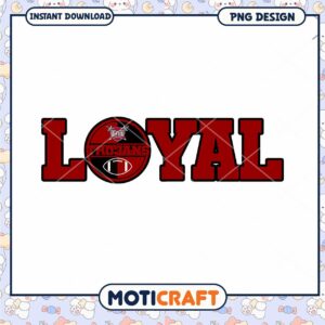 Loyal Trojans Football Team PNG Design Instant Download