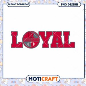 Loyal Scarlet Knights Sports Team PNG Design Download