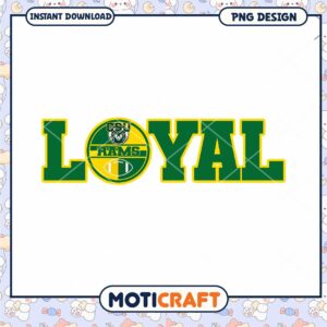 Loyal Rams PNG Design Instant Download for Fans