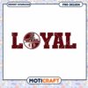 Loyal MSU Bears Football SVG Instant Download PNG Design