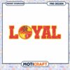 Loyal Maryland Terrapins Football PNG Graphic Design