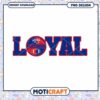 Loyal LA Tech Bulldogs Graphic PNG Instant Download