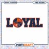 Loyal Illini Sports Team PNG Design for Instant Download