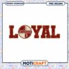 Loyal Hoosiers Football Team PNG Design Instant Download
