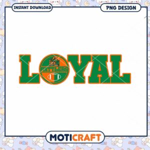 Loyal Florida A&M Rattlers Football PNG Design Download