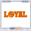 Loyal Cowboys Sports PNG Design Instant Download Art