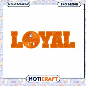 Loyal Cowboys Sports PNG Design Instant Download Art