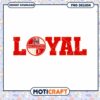 Loyal Cornhuskers PNG Instant Download Design File
