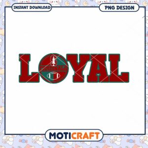 Loyal Cardinals Football Team PNG Design for Fans