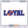 Loyal Broncos PNG Design Instant Download for Fans