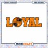 Loyal Beavers Football PNG Design for Instant Download