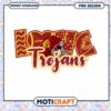 Love Trojans Football PNG Design for Instant Download